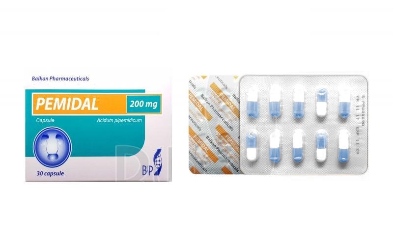 Pemidal Balkan Pharmaceuticals Pipemidic Acid